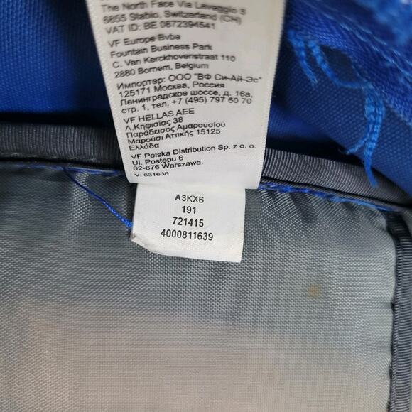 The North Face Backpack Gray Blue Groundwork Flexvent Laptop Outdoor Hiking 29L - Picture 9 of 14